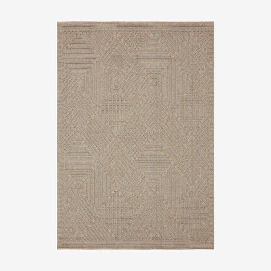 Fava Beige Machine Woven Rug-0