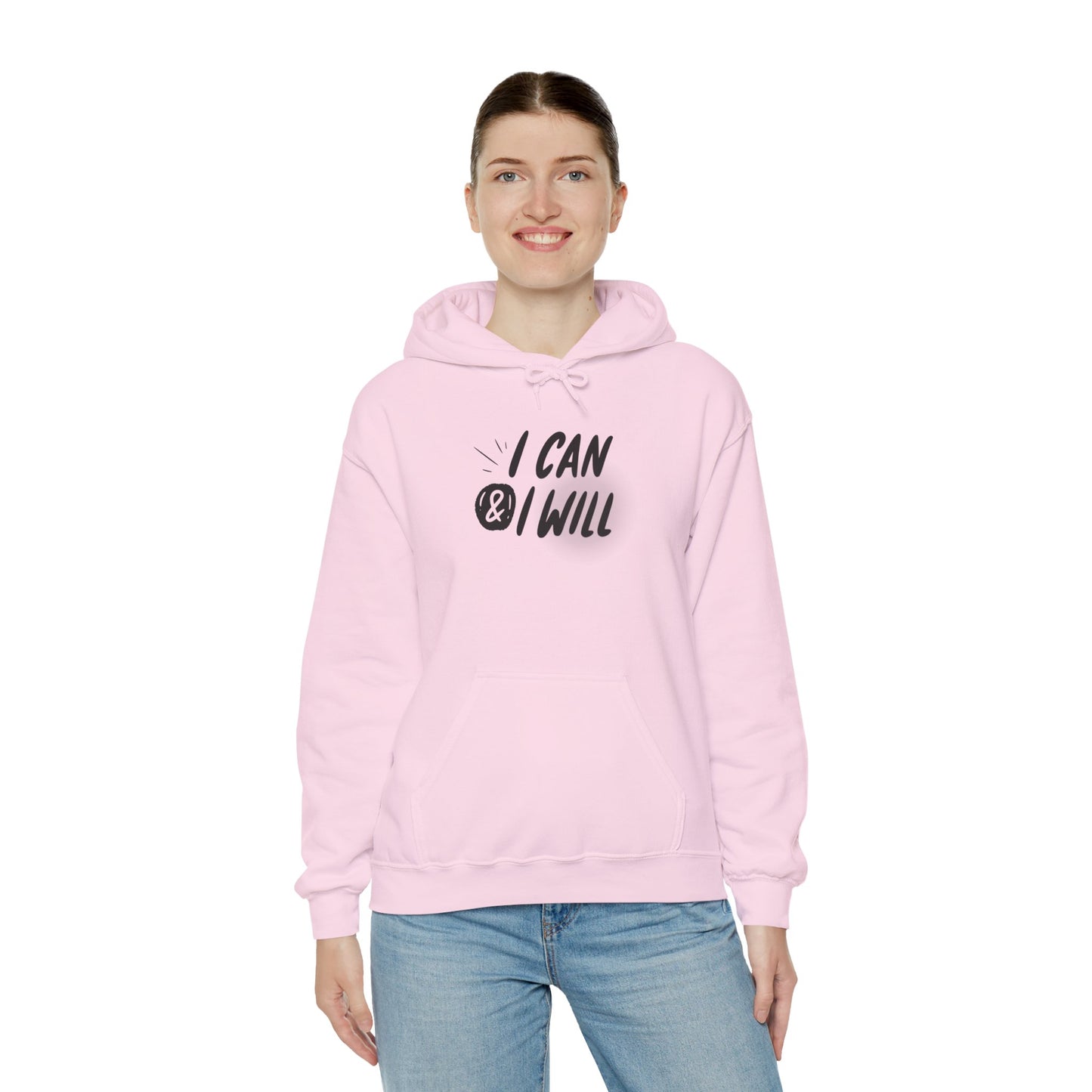 Motivational Hoodie for Empowerment, Cozy Sweatshirt for Inspirational Gift, Unisex Apparel, Perfect for Casual Wear, Gym and Self-Care