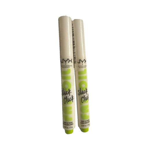 NYX Fat Oil Slick Click Vegan Lip Balm in Main Character (clear) 2Full Size NEW