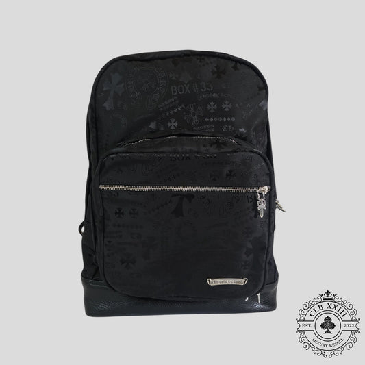 Chrome Hearts Nylon Stencil 7th Grade Backpack