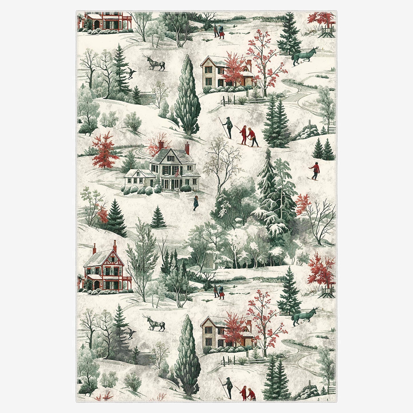 Glowmas Christmas Area Rug-0