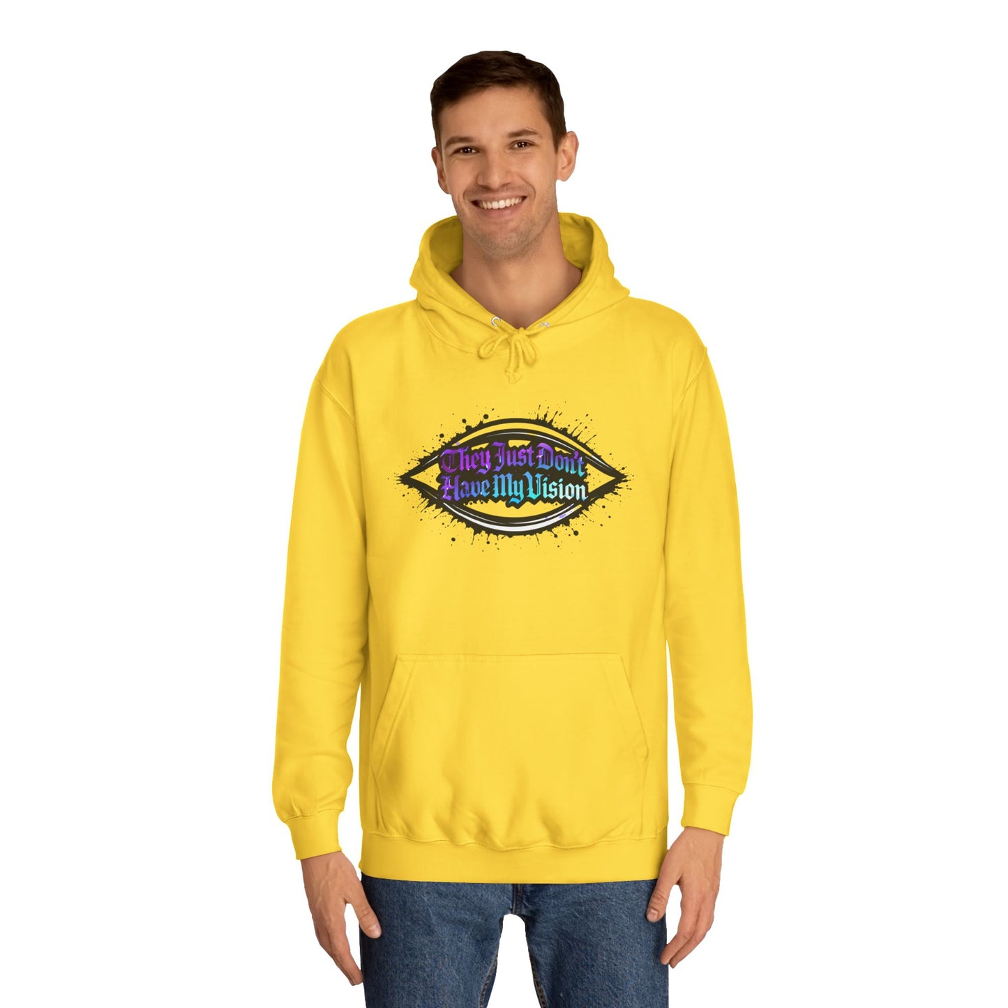“VISION” Graphic Hoodie — Cosmic Art Pullover