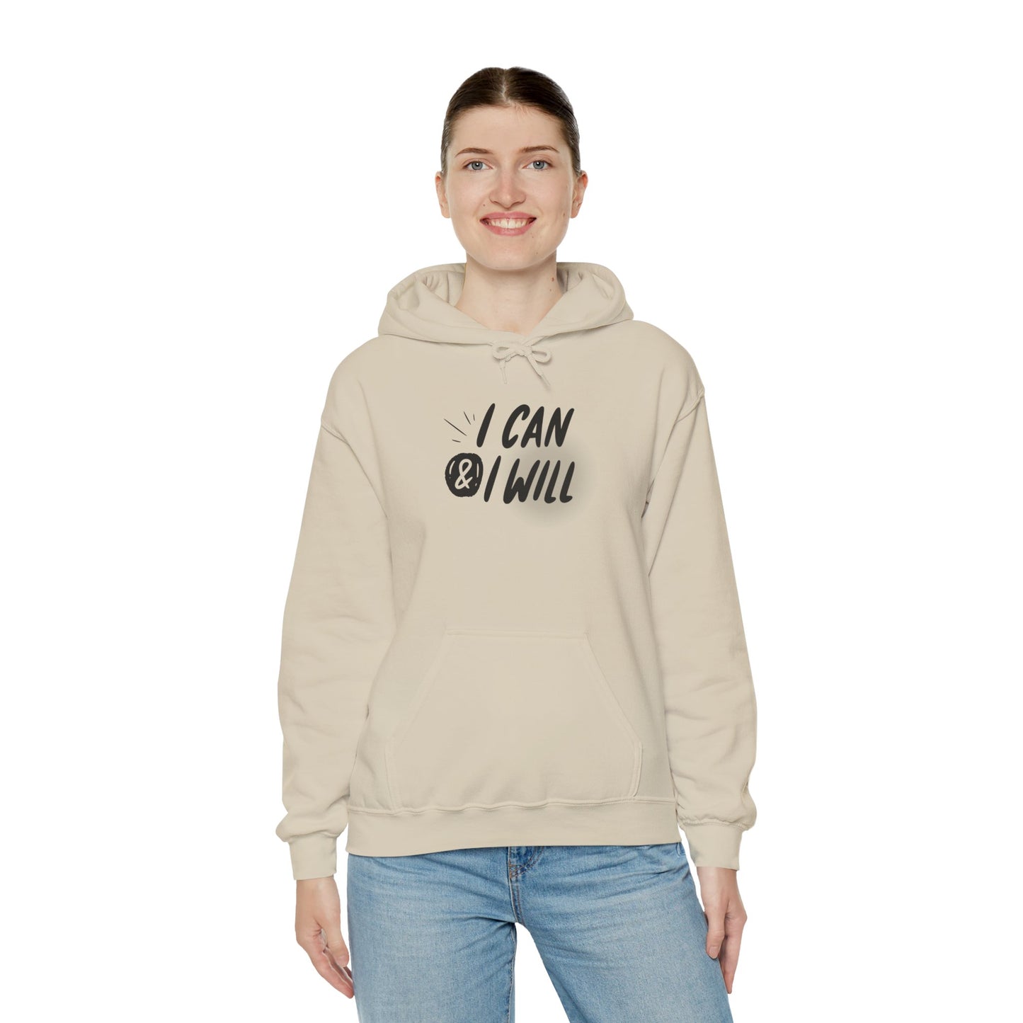 Motivational Hoodie for Empowerment, Cozy Sweatshirt for Inspirational Gift, Unisex Apparel, Perfect for Casual Wear, Gym and Self-Care