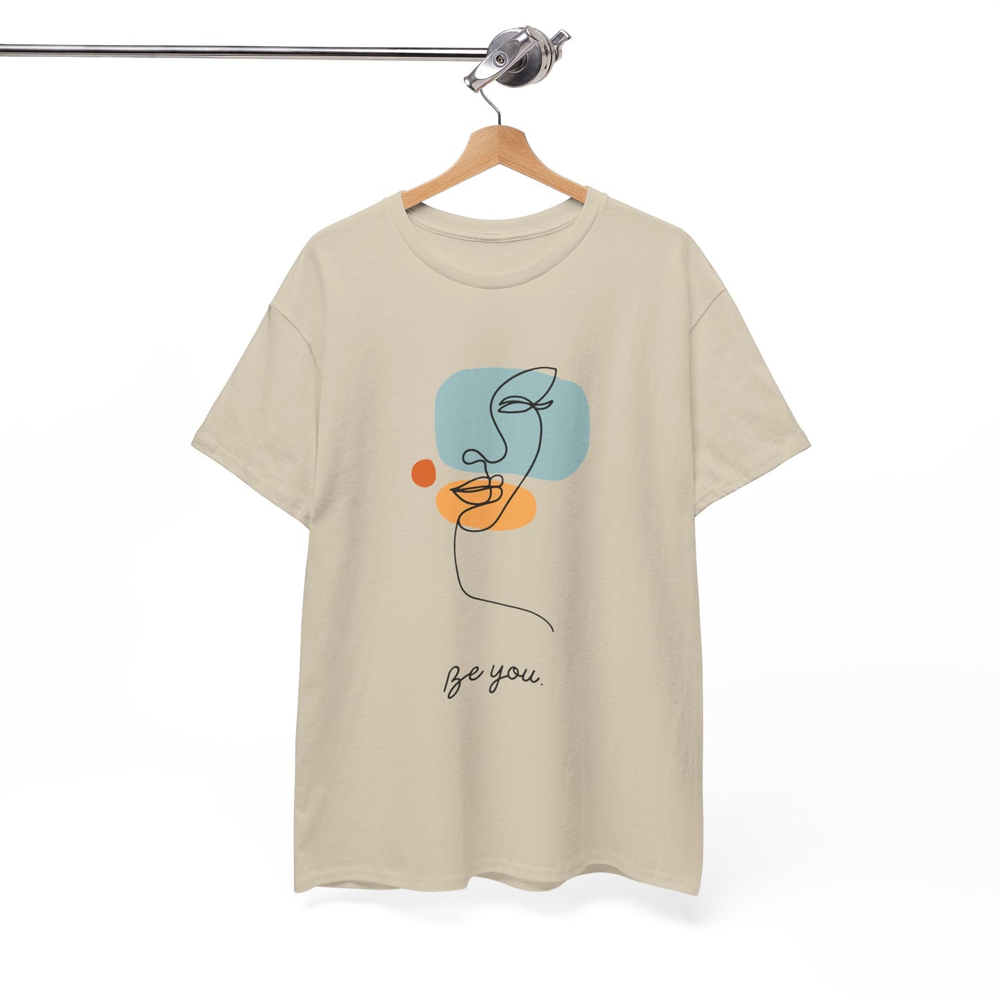 Be You Unisex Cotton Tee - Inspirational Graphic Tee for Self-Love, Gift for Friends, Casual Wear, Birthday, Everyday Comfort