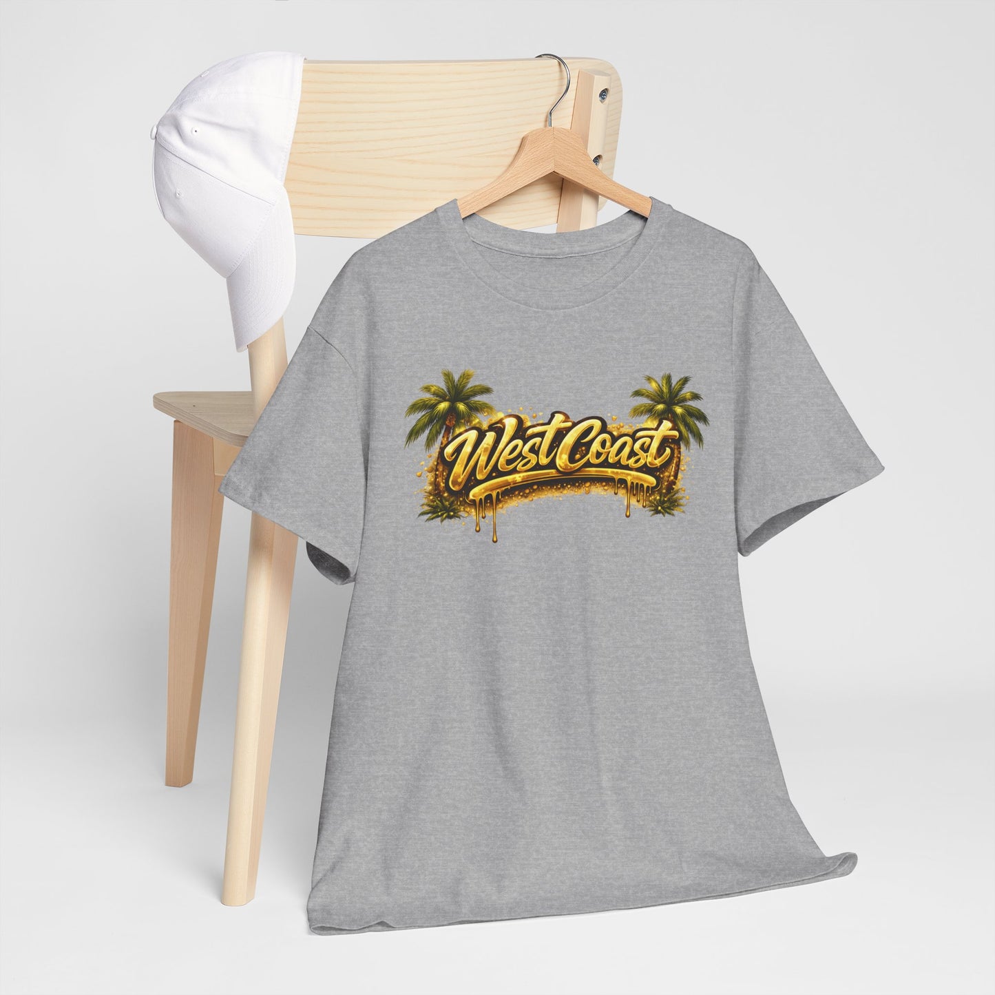 West Coast Palm Tree T-Shirt — Retro Surf Vibe Tee