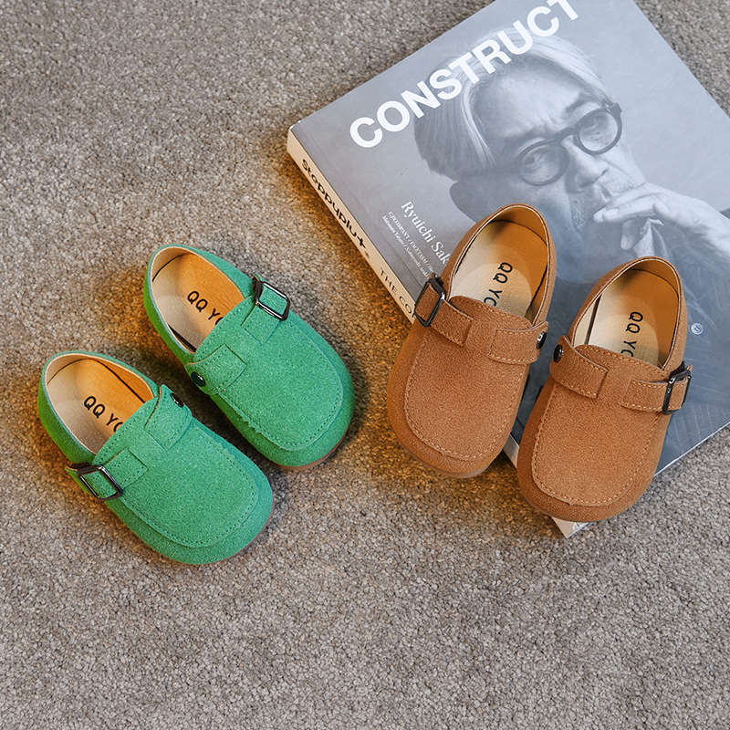 Children's Velcro Shallow Shoes Girls Daily Western Style Princess Shoes