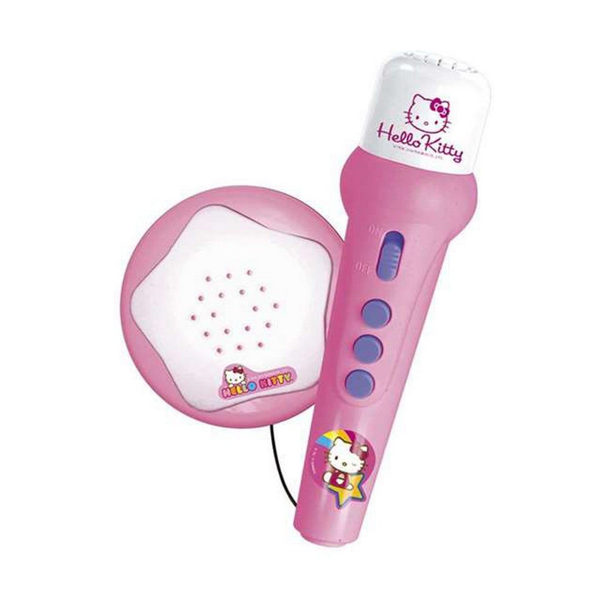 Karaoke Microphone Hello Kitty Fuchsia Pink-0