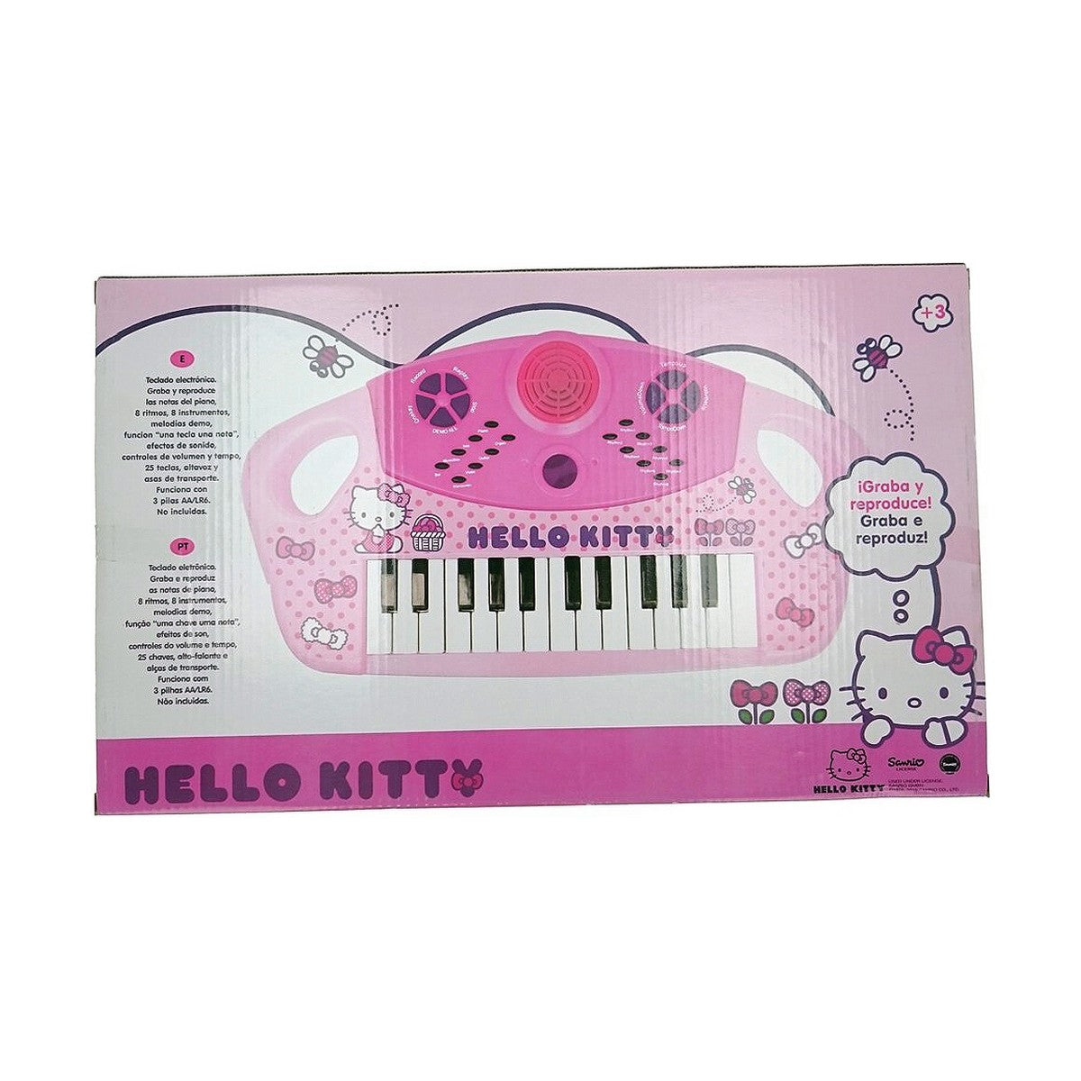 Electric Piano Hello Kitty Pink-3