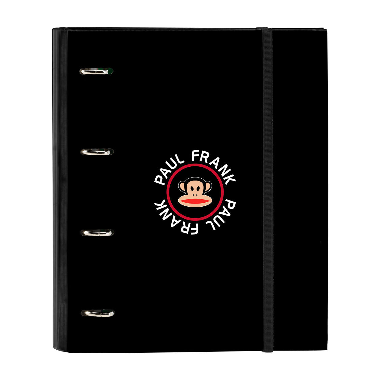 Ring binder Paul Frank Campers Black (27 x 32 x 3.5 cm)-0