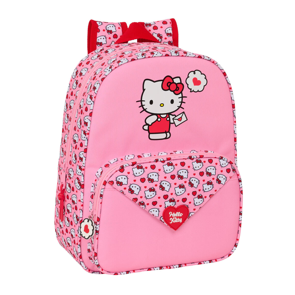 School Bag Hello Kitty Pink 26 x 34 x 11 cm-3