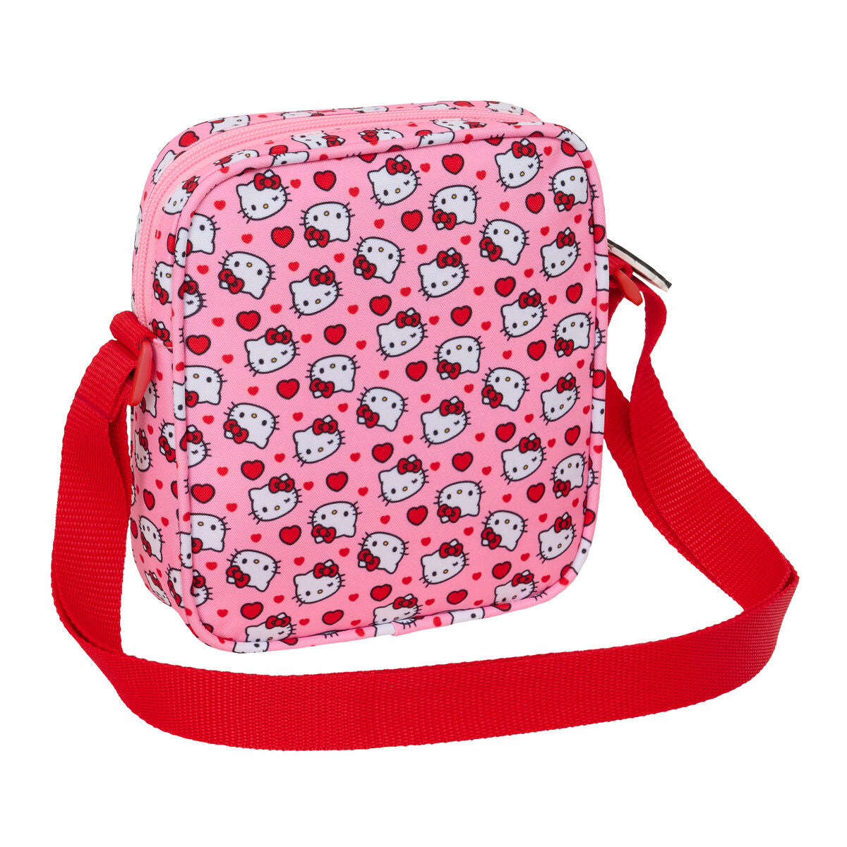 Shoulder Bag Hello Kitty Pink 16 x 18 x 4 cm-1