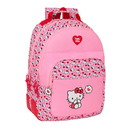 School Bag Hello Kitty Pink 32 x 42 x 15 cm-0