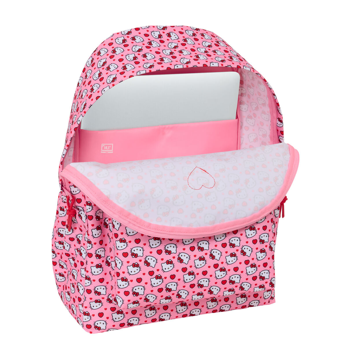 School Bag Hello Kitty Pink 31 x 43 x 13 cm-2