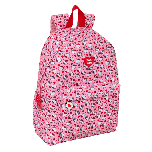 School Bag Hello Kitty Pink 31 x 43 x 13 cm-0