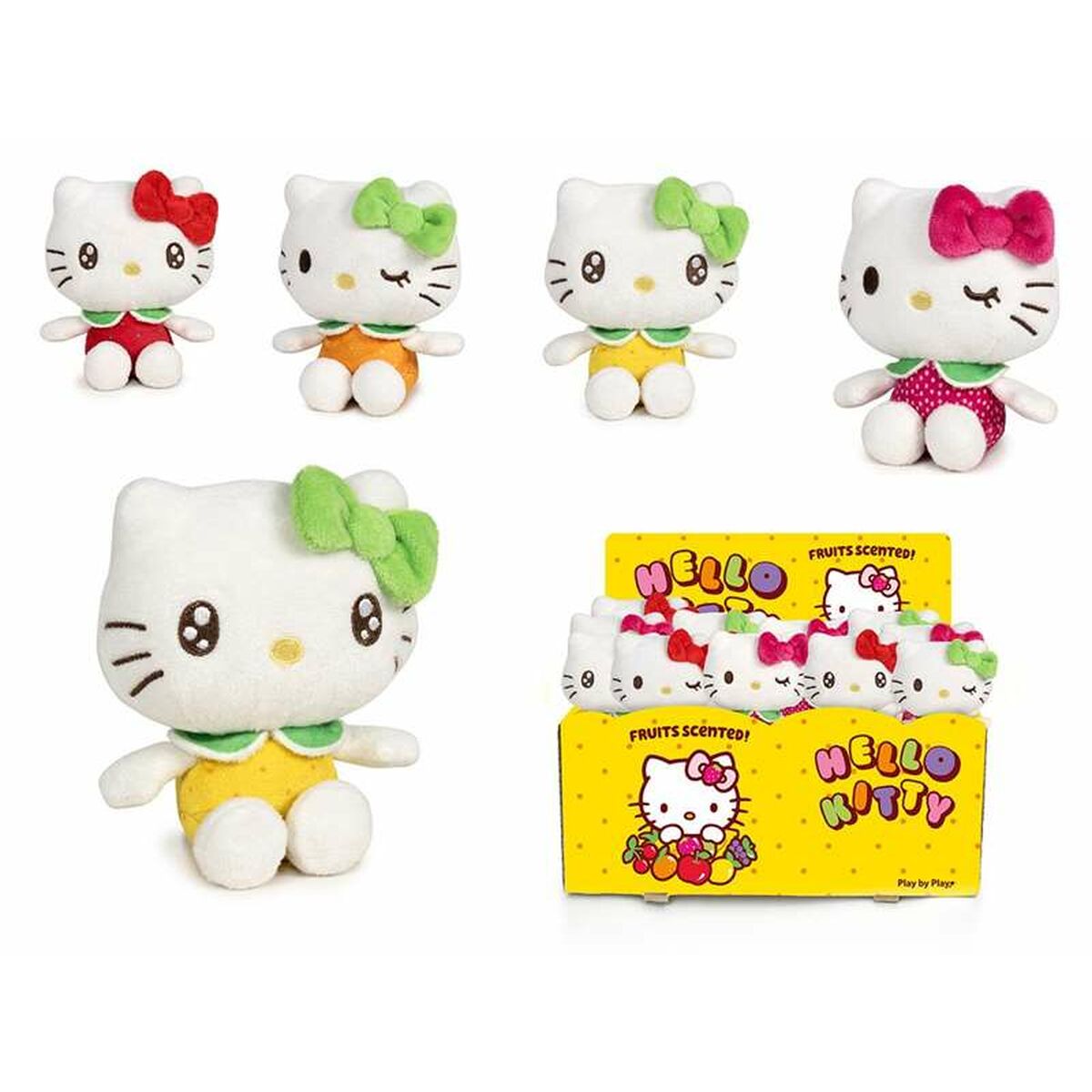 Fluffy toy Hello Kitty 12 cm-0