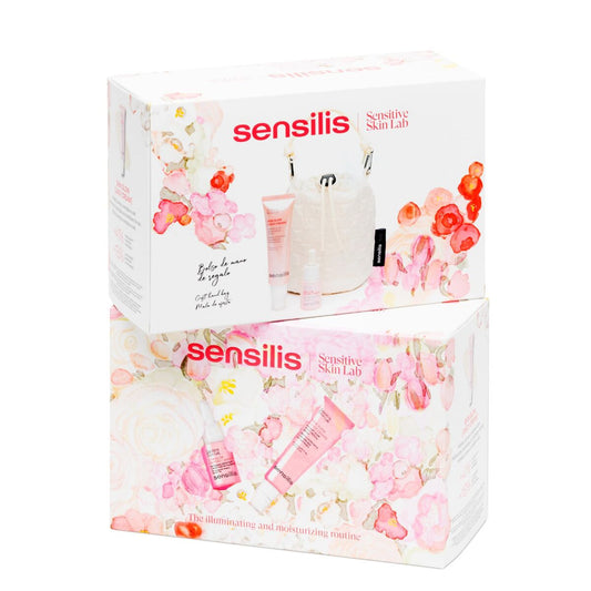 Women's Cosmetics Set Sensilis SKIN GLOW FACIAL 2 Pieces-0