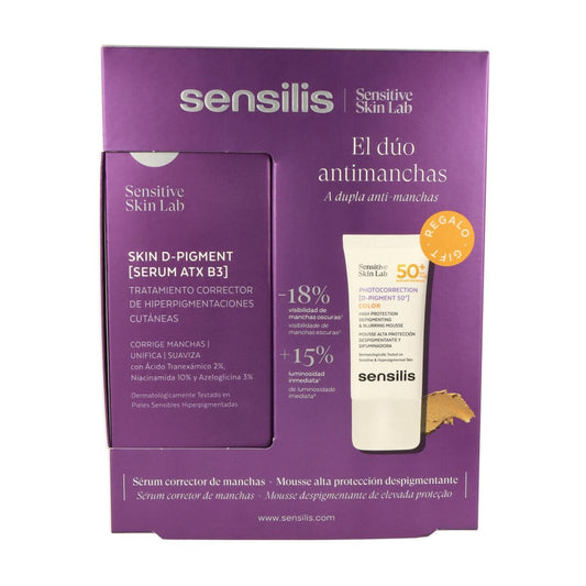 Women's Cosmetics Set Sensilis SKIN D-PIGMENT-0