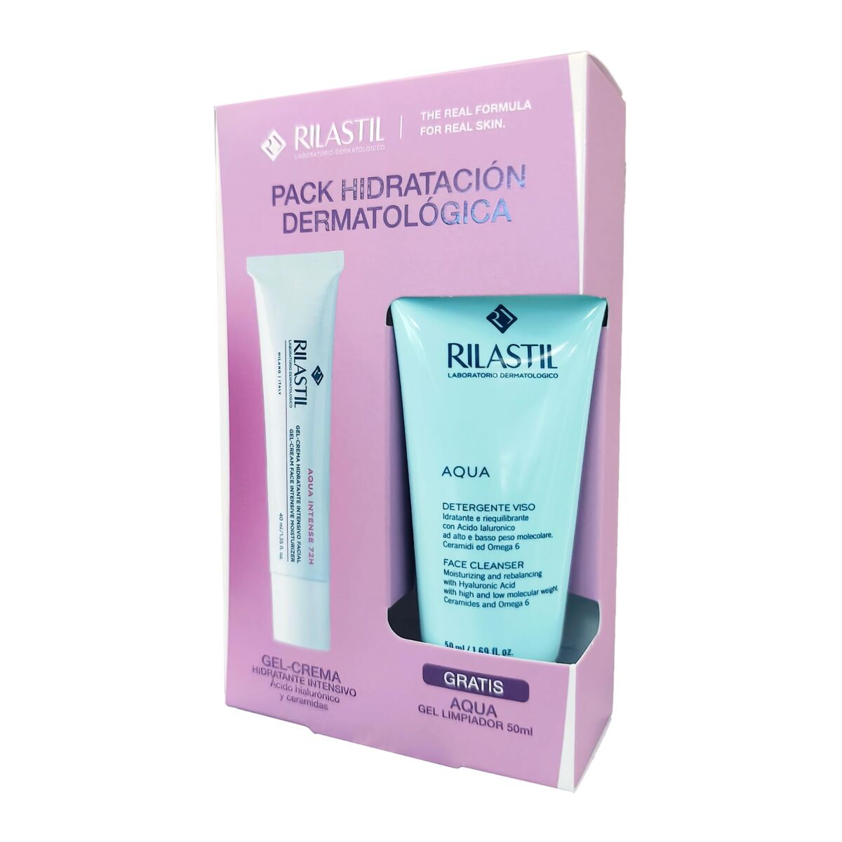 Women's Cosmetics Set Rilastil RILASTIL AQUA 2 Pieces-0