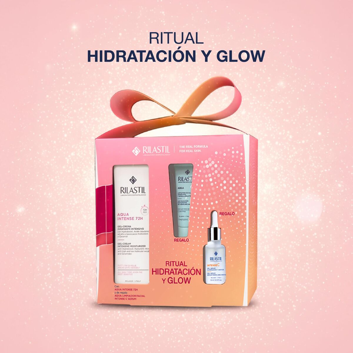 Women's Cosmetics Set Rilastil RILASTIL AQUA 3 Pieces-0