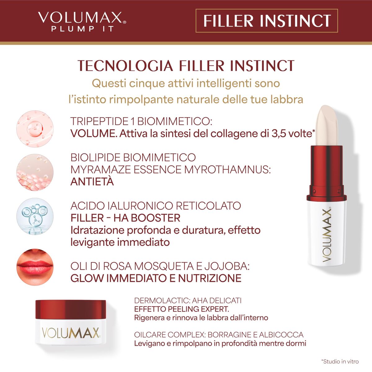Women's Cosmetics Set Volumax VOLUMAX PLUMP IT 2 Pieces-0