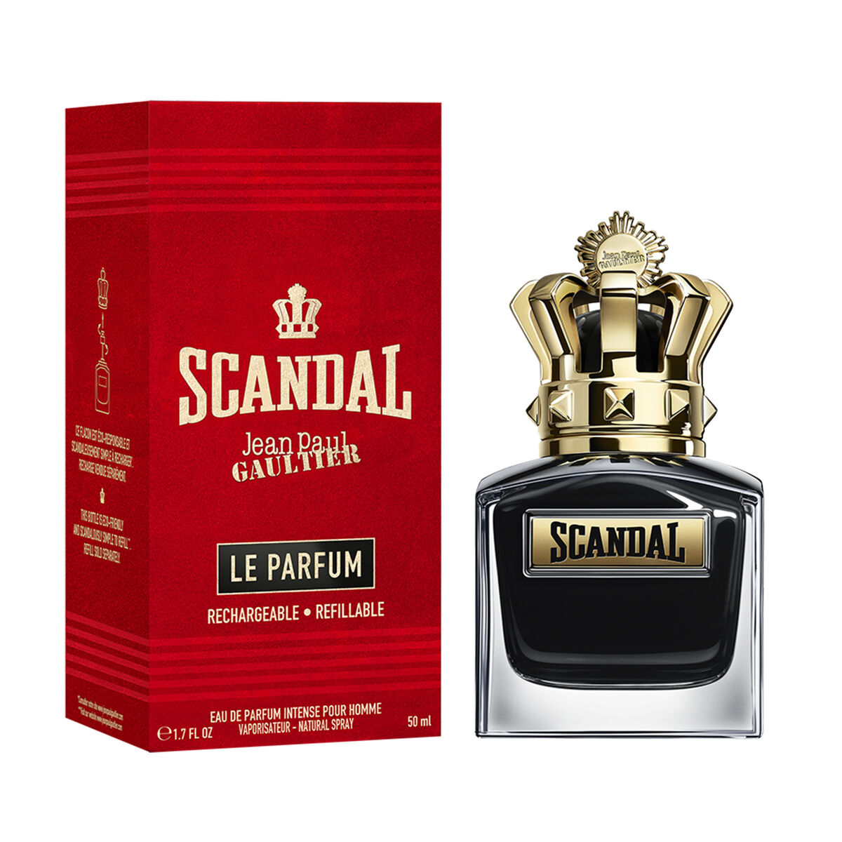 Men's Perfume Jean Paul Gaultier EDP Scandal Le Parfum Pour Homme 50 ml-0
