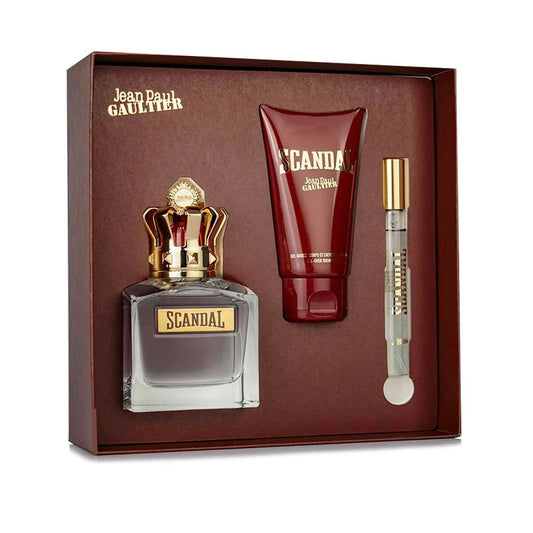 Men's Perfume Set Jean Paul Gaultier Scandal Pour Homme-0