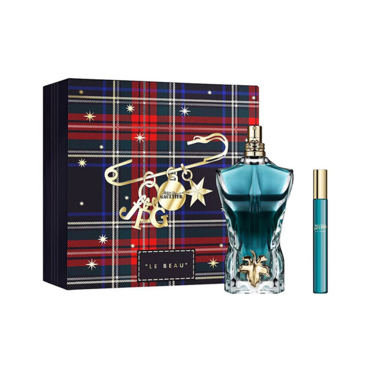 Men's Perfume Set Jean Paul Gaultier Le Beau EDT 2 Pieces-0