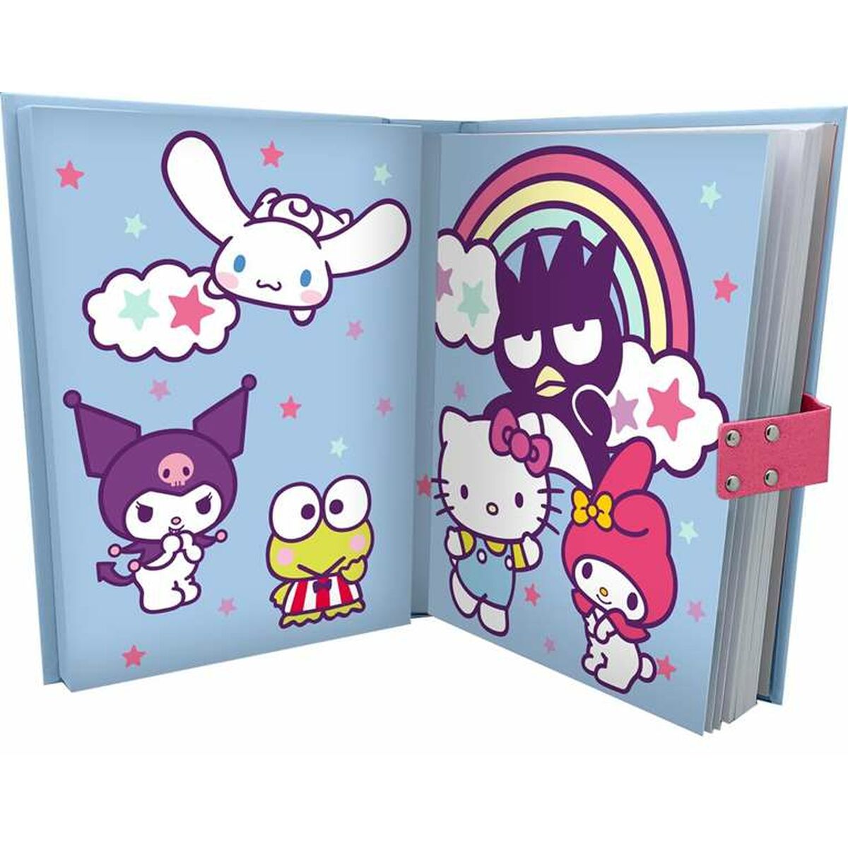 Secret diary with lock Hello Kitty-0
