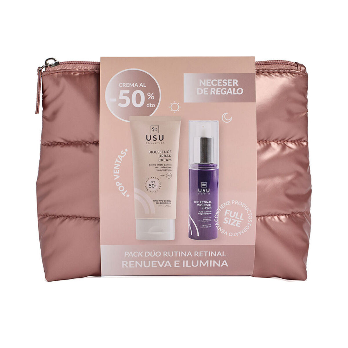 Women's Cosmetics Set USU Cosmetics USU COSMETICS ANTIEDAD 3 Pieces-0