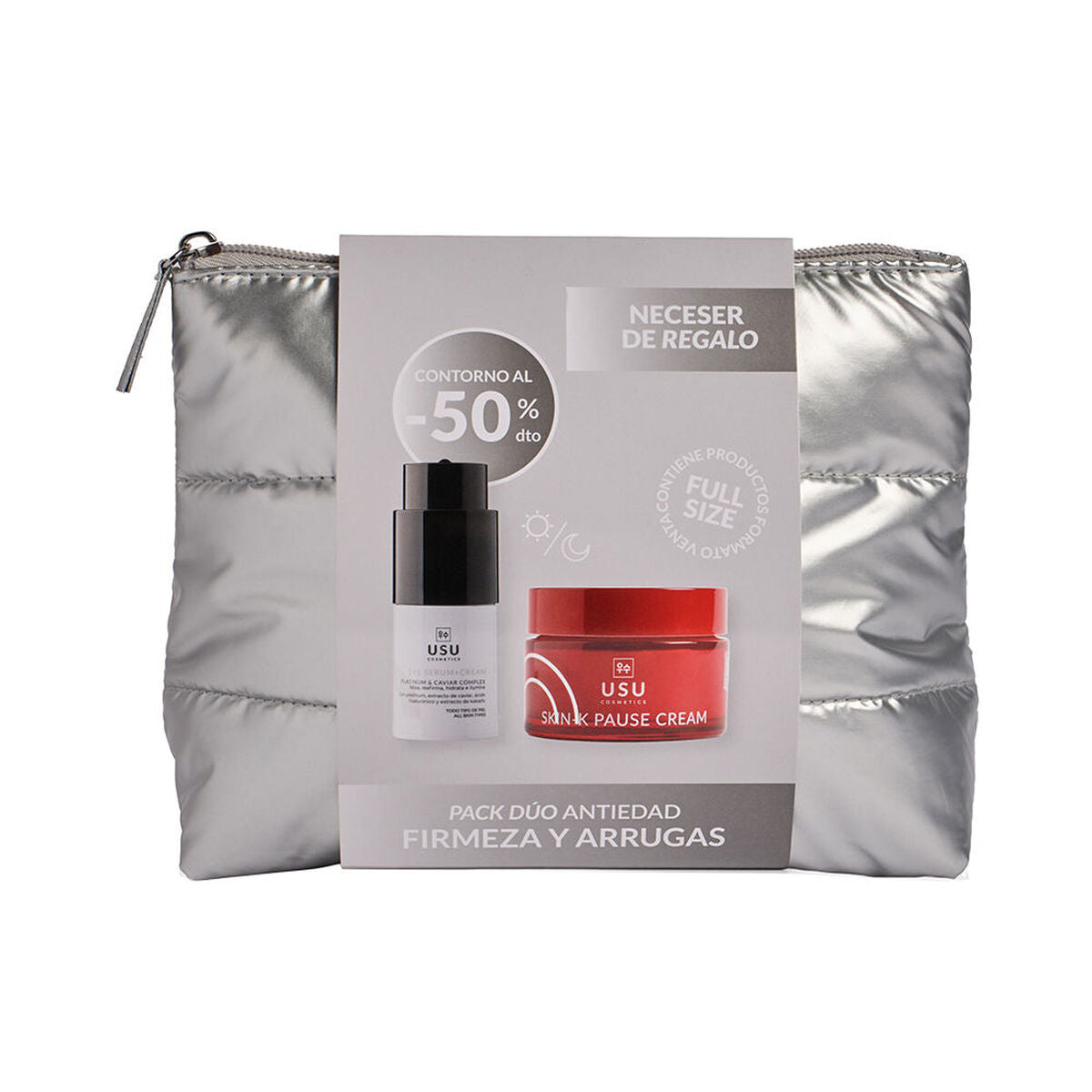 Women's Cosmetics Set USU Cosmetics USU COSMETICS ANTIEDAD 2 Pieces-0