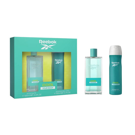 Women's Perfume Set Reebok COOL YOUR BODY WOMAN 2 Pieces-0