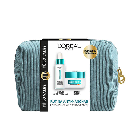 Women's Cosmetics Set L'Oreal Make Up BRIGHT REVEAL NIACINAMIDA 3 Pieces-0