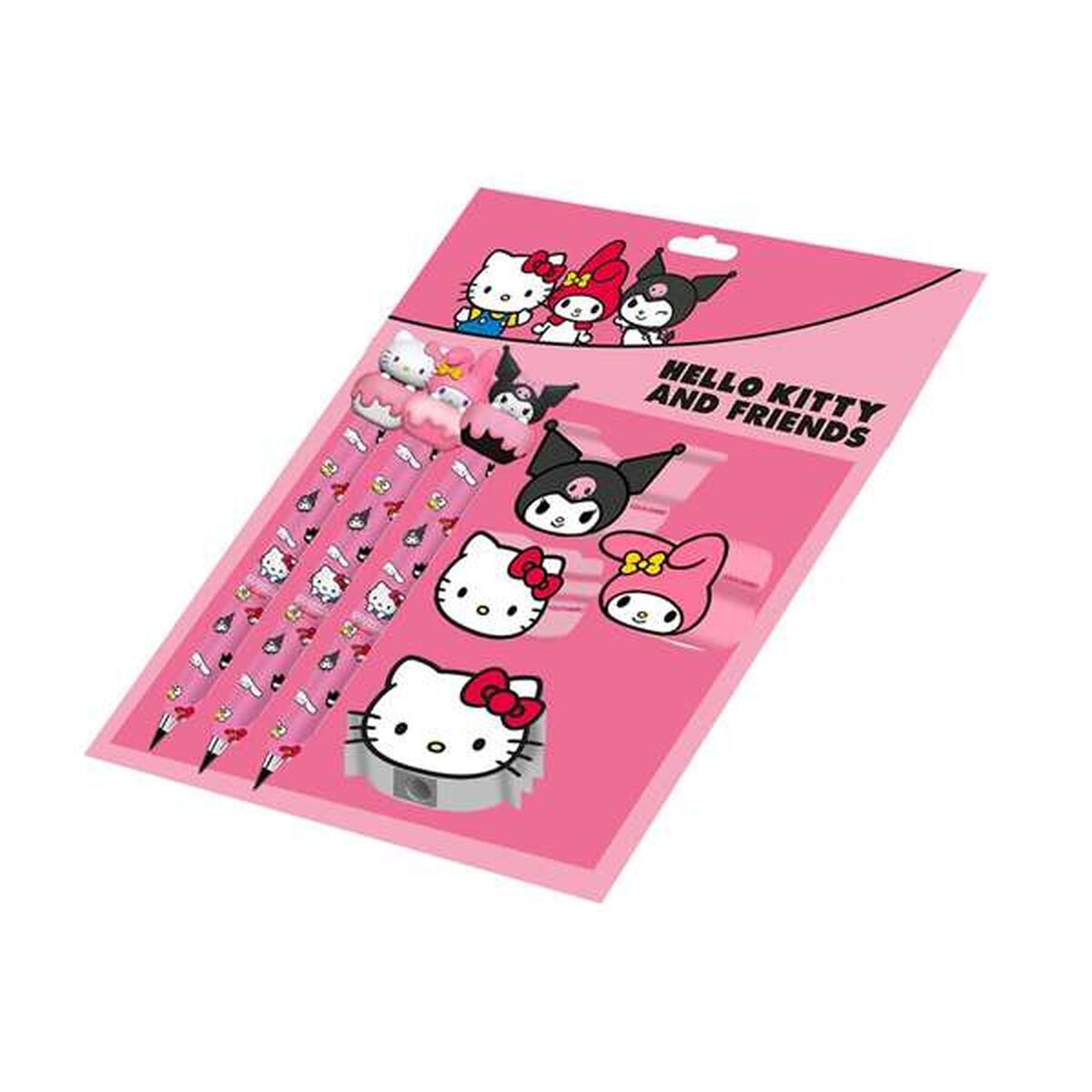 Stationery Set Hello Kitty Pink-0