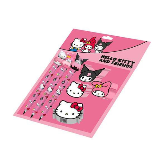 Stationery Set Hello Kitty Pink-0