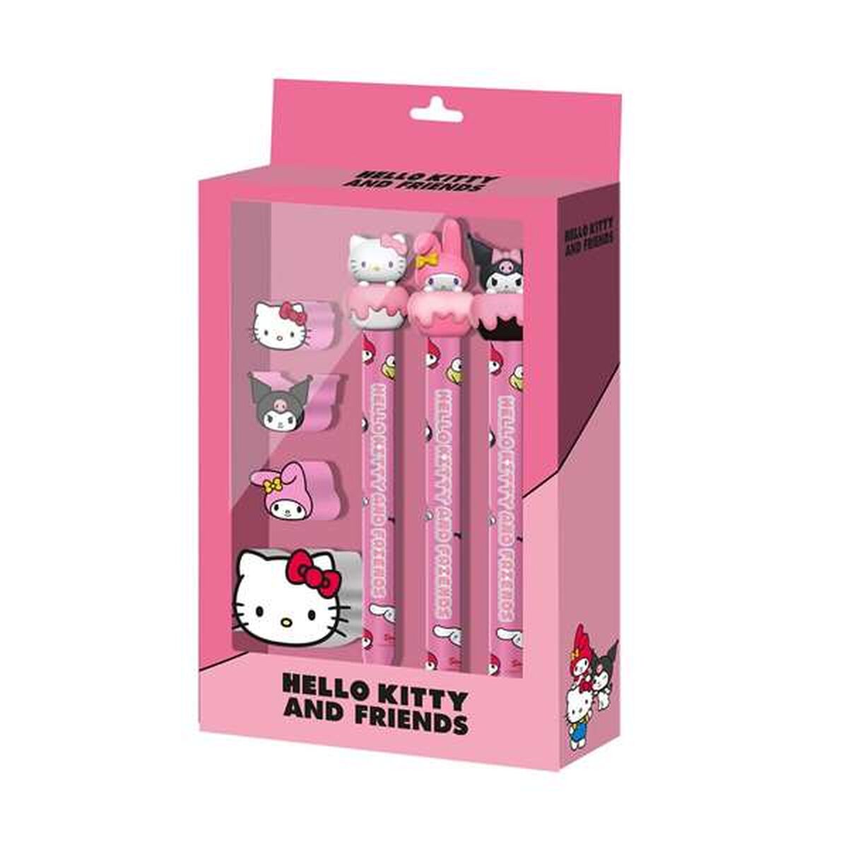 Stationery Set Hello Kitty Pink-1