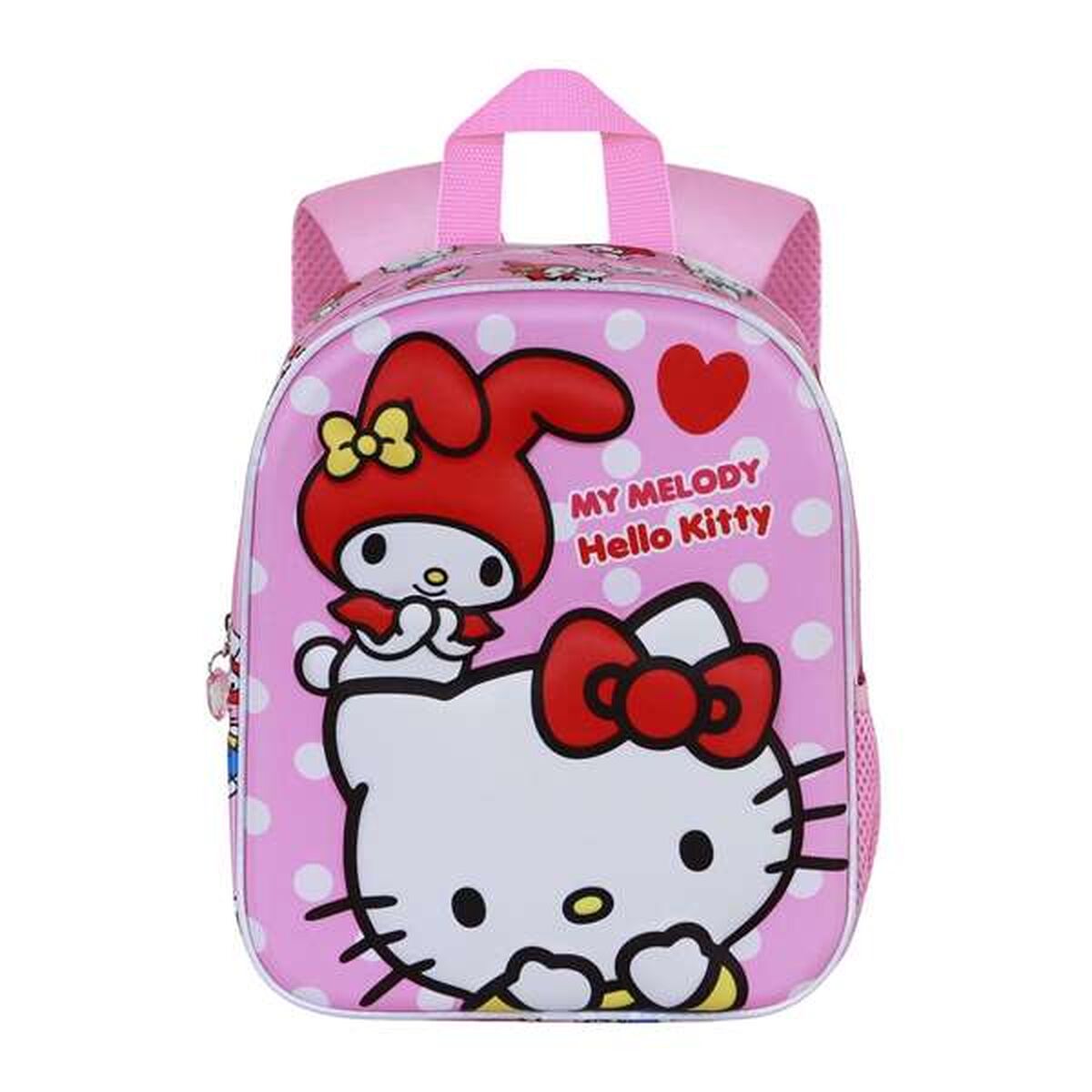 School Bag Hello Kitty Pink 30 x 25 x 10 cm-3