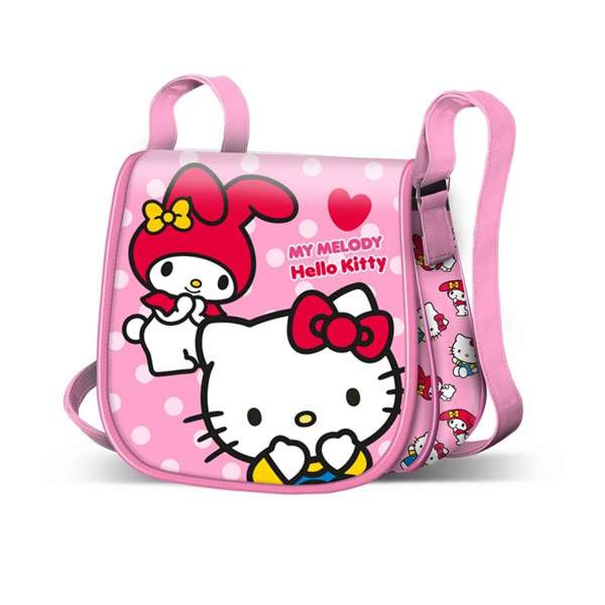 Shoulder Bag Hello Kitty Pink 16 X 17 X 6 CM-0