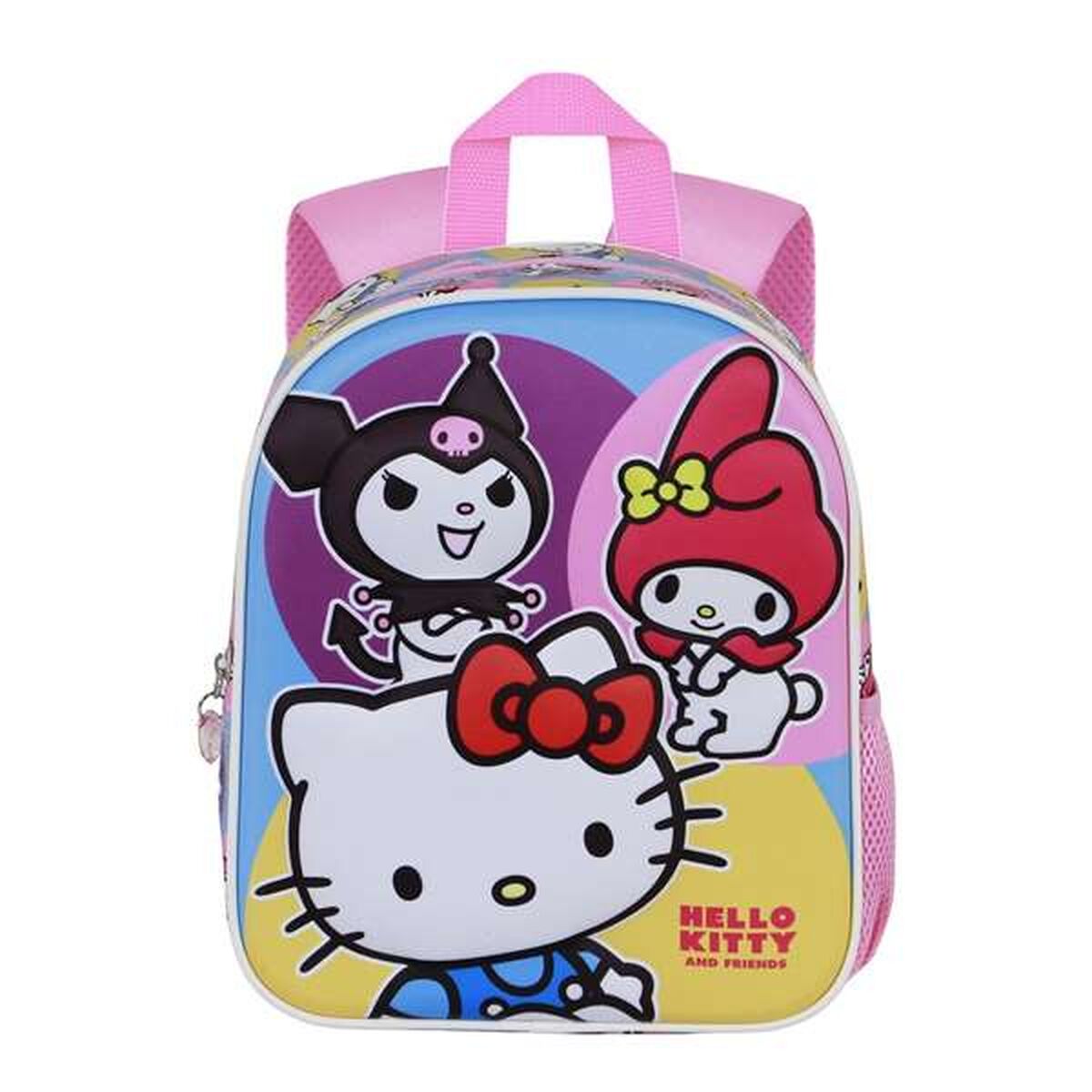 School Bag Hello Kitty Pink 30 x 25 x 10 cm-3