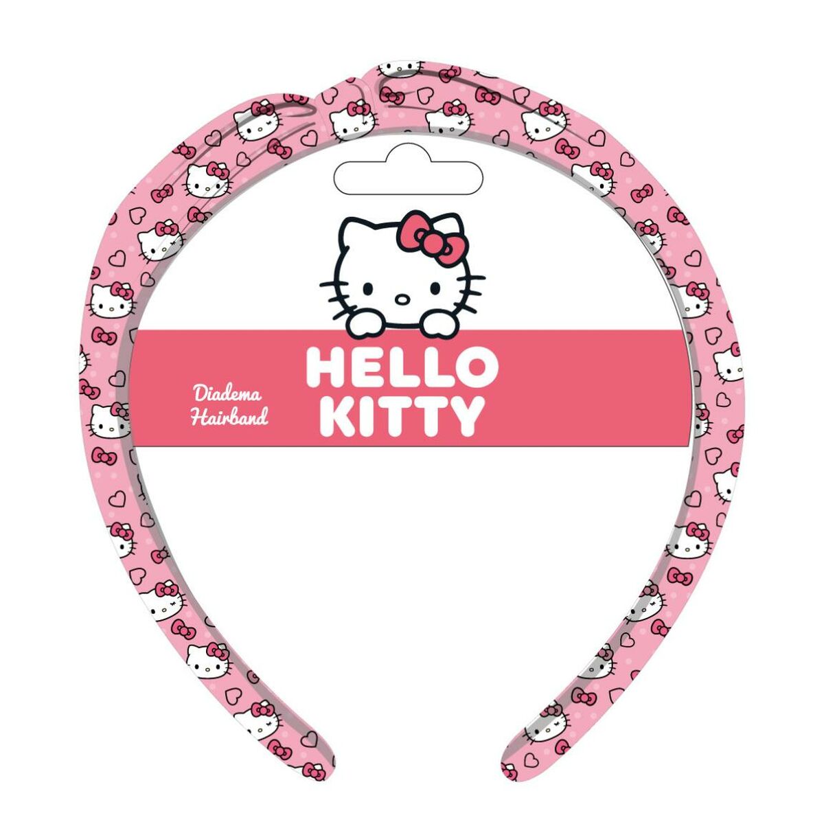 Headband Hello Kitty Fuchsia-0