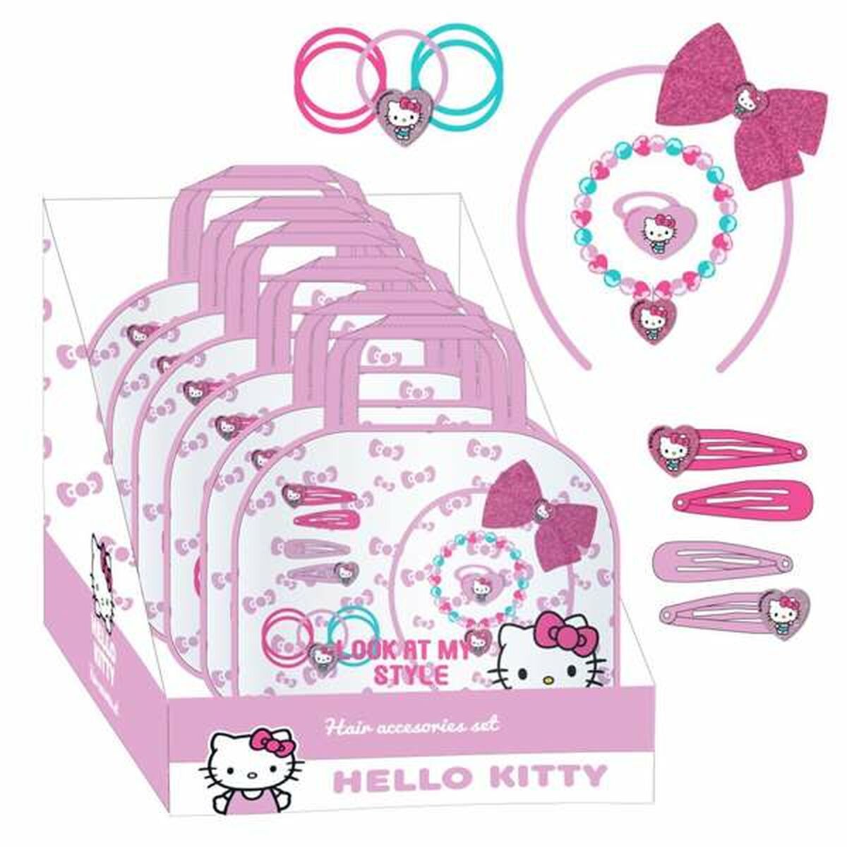 Accessories set Hello Kitty Pink-0
