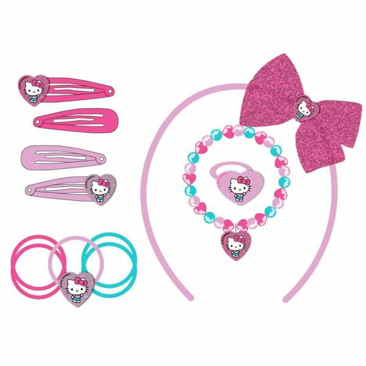 Accessories set Hello Kitty Pink-1