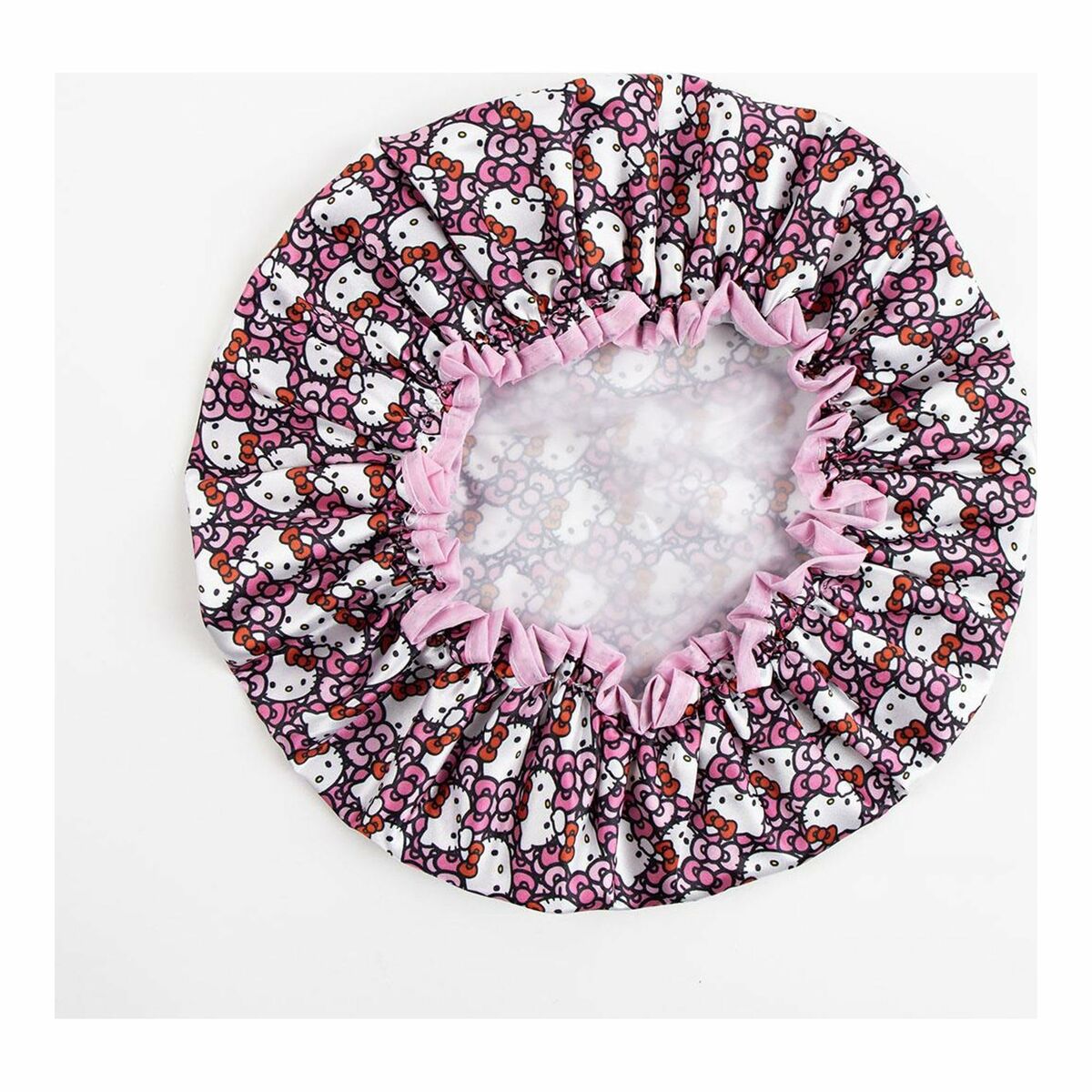 Shower Cap Hello Kitty Pink-3