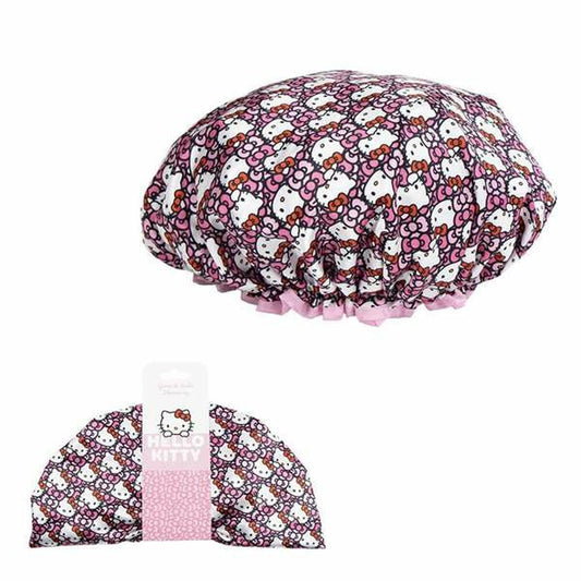 Shower Cap Hello Kitty Pink-0