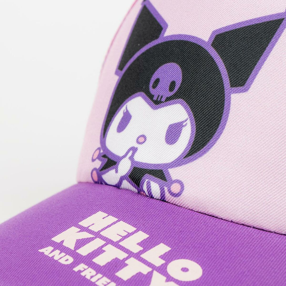 Child Cap Hello Kitty Kuromi  Purple-1