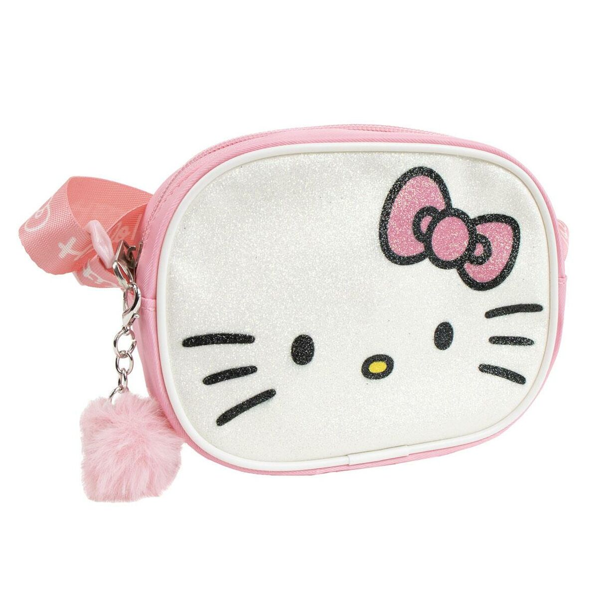 Shoulder Bag Hello Kitty Pink 14,5 x 10,5 x 4,0 cm-0