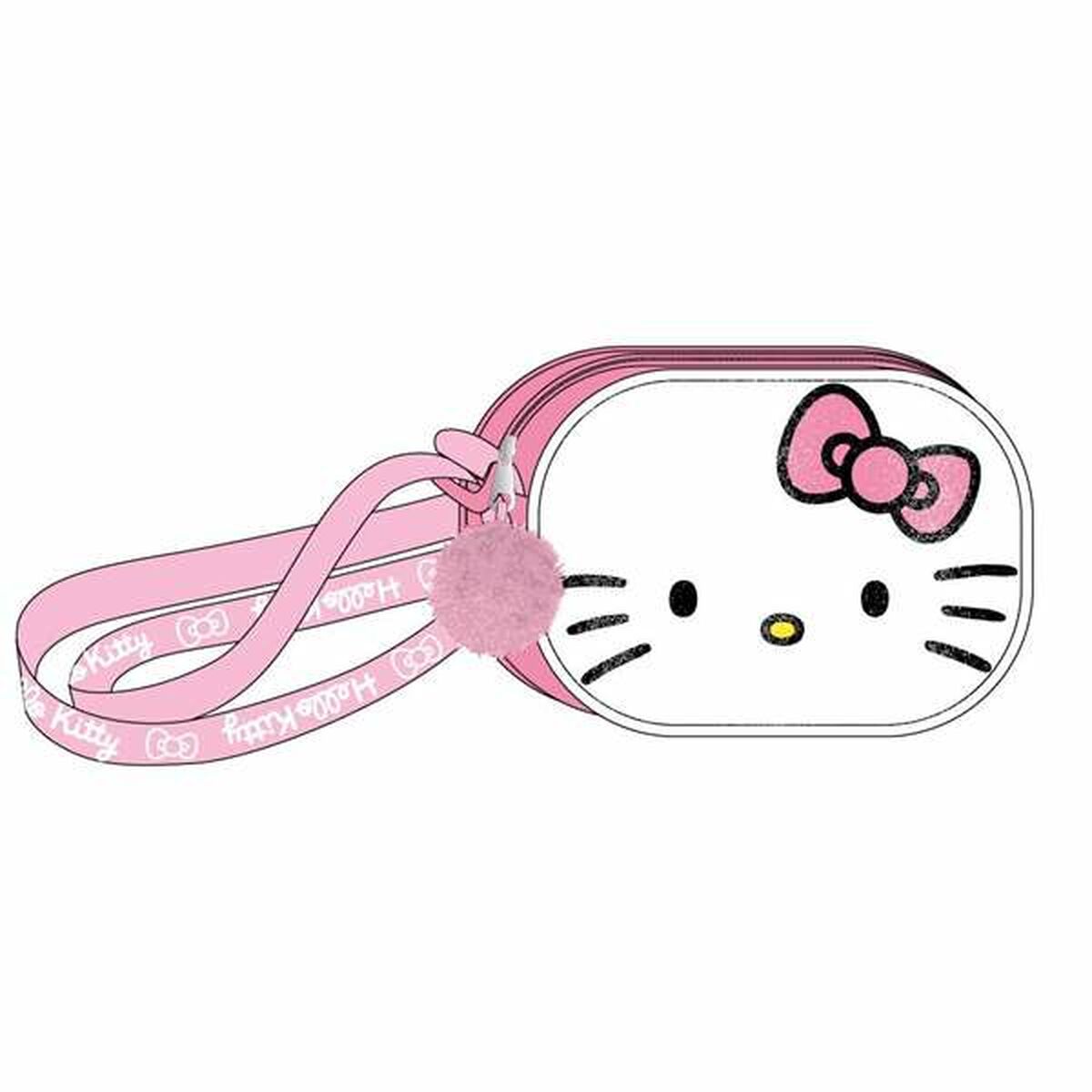 Shoulder Bag Hello Kitty Pink 14,5 x 10,5 x 4,0 cm-2