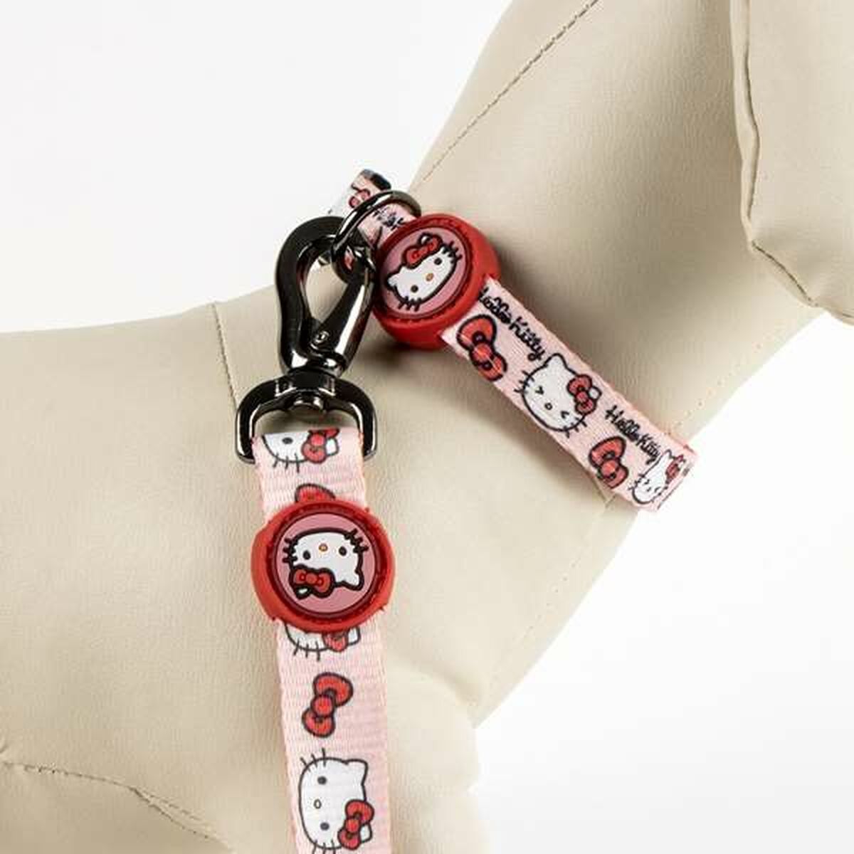 Dog Lead Hello Kitty Red M-2