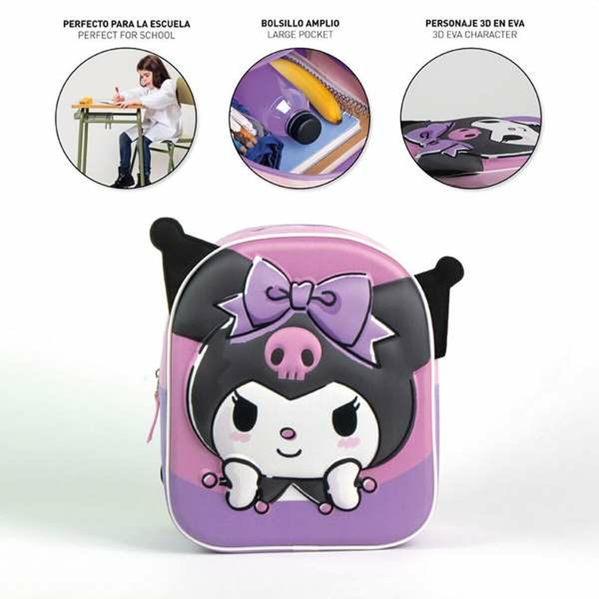 Child bag Hello Kitty Purple-1