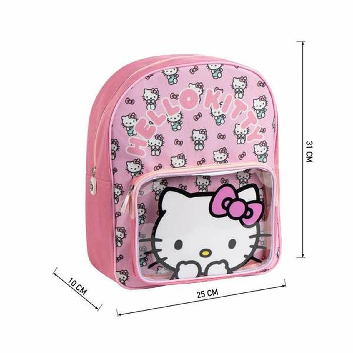 School Bag Hello Kitty Pink-1