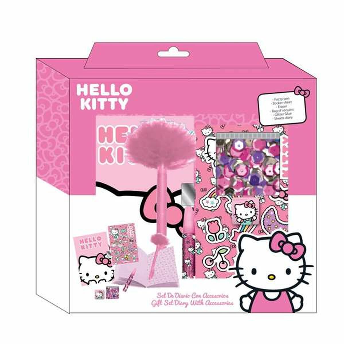 Stationery Set Hello Kitty Multicolour-2